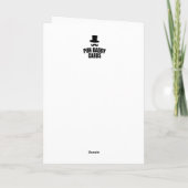 Funny Smooth Collie Rough Collie BFF Anniversary カード (裏面)