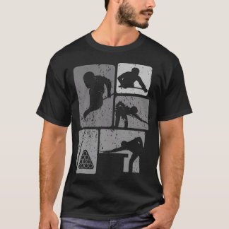 Funny Snooker Billiard Player Eight Ball Pool Play Tシャツ