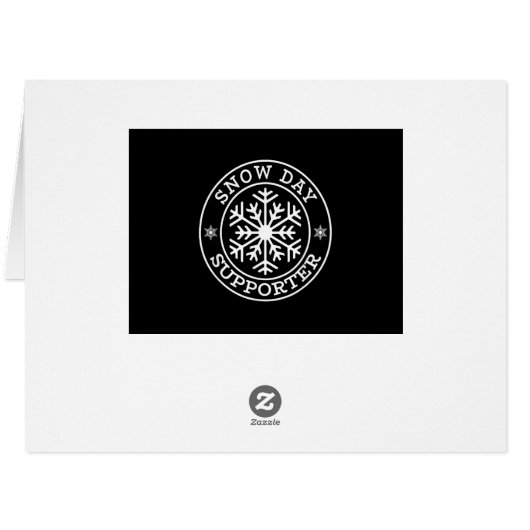 Funny Snow Day Supporter Teacher Student Winter Sn (裏面横)