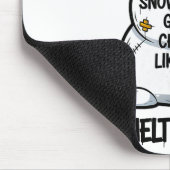 Funny Snowbody Got Chill Like Me Snowman Christmas マウスパッド (コーナー)