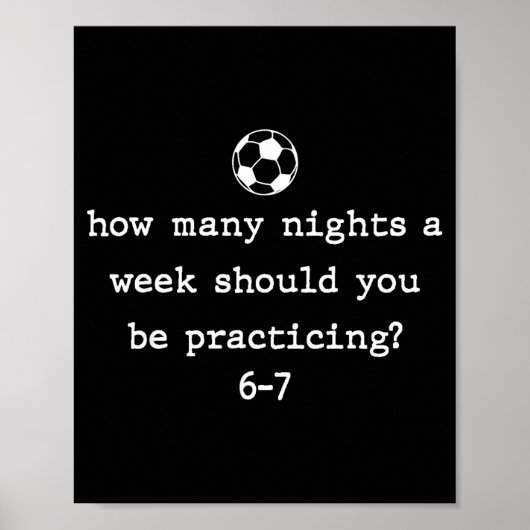 Funny Soccer Coach 67 Soccer Player 6 7 Gen Z Vira ポスター (正面)