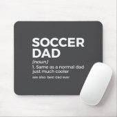 Funny Soccer Dad Definition For Mens Soccer Playe  マウスパッド (マウス)