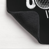 Funny Soccer Goal Golf Four Joke  マウスパッド (コーナー)