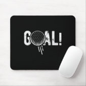 Funny Soccer Goal Golf Four Joke  マウスパッド (マウス)