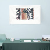 Funny Soccer Pops Vintage Engraving Shirt Design_1 横断幕 (トレードショー)