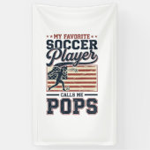 Funny Soccer Pops Vintage Engraving Shirt Design_1 横断幕 (縦)