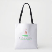 Funny Software Engineer Shipping It トートバッグ (正面)