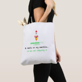 Funny Software Engineer Shipping It トートバッグ (クローズアップ)