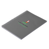 Funny Software Engineer Shipping It ノートブック (左側)