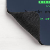 Funny Software Engineer Shipping It  マウスパッド (コーナー)