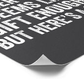 Funny Son In Law Sarcastic Humor Quote From Mother ポスター (角)