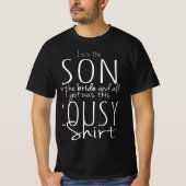 Funny Son of Bride Wedding Bridal Party Gift Lousy Tシャツ (正面)
