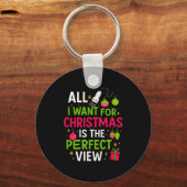 Funny Sonographer Christmas - Holiday Ultrasound T キーホルダー (正面)