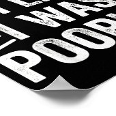 Funny Sorry I'm Late I Was Ong  ポスター (角)