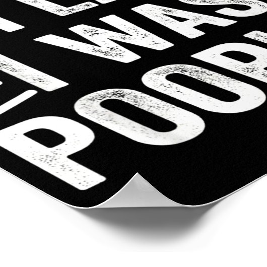 Funny Sorry I'm Late I Was Ong  ポスター (角)