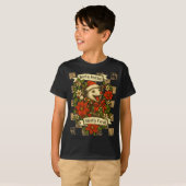 Funny Sorta Festive Mostly Feral Ssum Christmas Os Tシャツ (正面フル)
