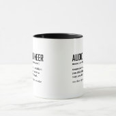 Funny Sound Engineer Audio Engineering Definition マグカップ (中央)