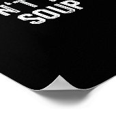 Funny Soup Lover I Don't Trust Soup  ポスター (角)