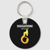 Funny Sousaphone Humor For Proud Sousaphonist Marc キーホルダー (正面)