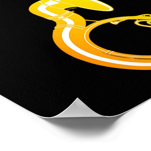 Funny Sousaphone Humor For Proud Sousaphonist Marc ポスター (角)