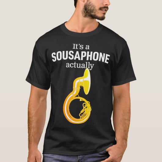 Funny Sousaphone Humor For Proud Sousaphonist Marc Tシャツ (正面)