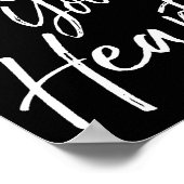 Funny Southern Christian Saying Quote Gift Bless Y ポスター (角)