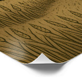 Funny space alien ufo crop circle science fiction  ポスター (コーナー)