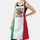 Funny Spaghetti Eating Champion Family Reunion エプロン (インサイチュ)