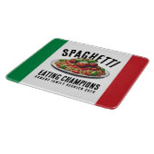 Funny Spaghetti Eating Champions Family Reunion カッティングボード (角)
