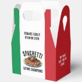 Funny Spaghetti Eating Champions Family Reunion フェイバーボックス (見開き)