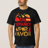 Funny Spanish Teacher  Tシャツ (正面)