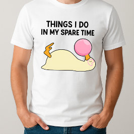 Funny Spanish Things I Do in My Spare Time goose Tシャツ