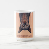 Funny Sphynx Cat Unfortunate Meme Art - Sarcastic コーヒーマグカップ (中央)