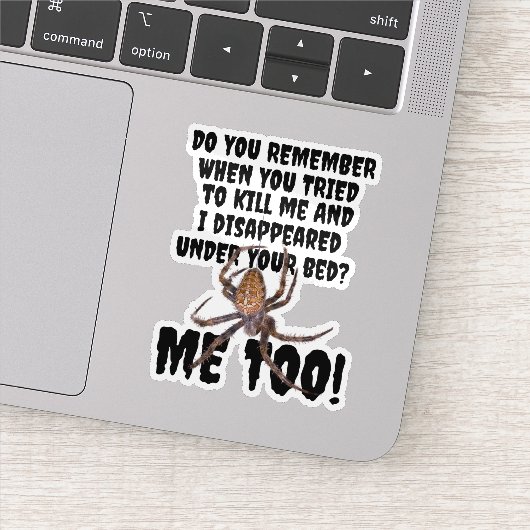 Funny Spider Revenge Halloween シール (詳細)