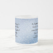 Funny Spiked Coffee Christmas Mug フロストグラスマグカップ (中央)