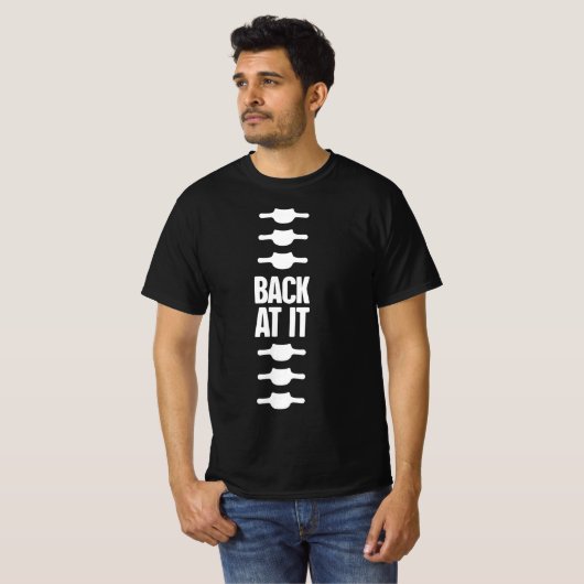 Funny Spine Back Surgery Tシャツ (正面フル)