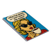 Funny Spiral Photo Notebook ノートブック (右側)