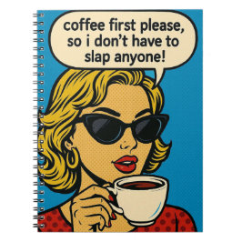 Funny Spiral Photo Notebook ノートブック