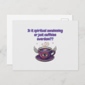 Funny spiritual awakening ポストカード (正面/裏面)