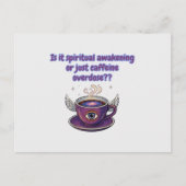 Funny spiritual awakening ポストカード (正面)