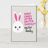 Funny Springtime Creature Card カード (黄色い花)