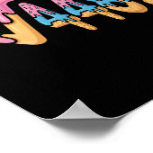 Funny Square Root 4489 Funny 67 Math Ice Cream Mem ポスター (角)