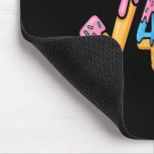 Funny Square Root 4489 Funny 67 Math Ice Cream Mem マウスパッド (コーナー)