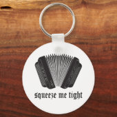Funny Squeeze Me Tight Accordion Gift キーホルダー (正面)