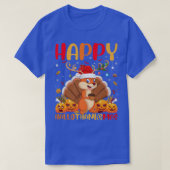 Funny Squirrel Animal Lover Happy Squirrel HelloTh Tシャツ (デザイン正面)