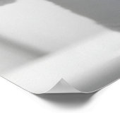 Funny Squirrel Bathrobe Print, Quirky Bathroom ポスター (角)