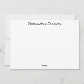 Funny Squirrel Cute Animals Hello There from Hi シーズンカード (裏面)