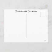 Funny Squirrel What's Up Cute Animal Hello i シーズンポストカード (裏面)