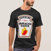 Funny Sriracha Sauce Diy Halloween Costume Group C Tシャツ (正面)