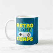 Funny Srt Game Lover Quote Retro Game Corps Basic  コーヒーマグカップ (左)